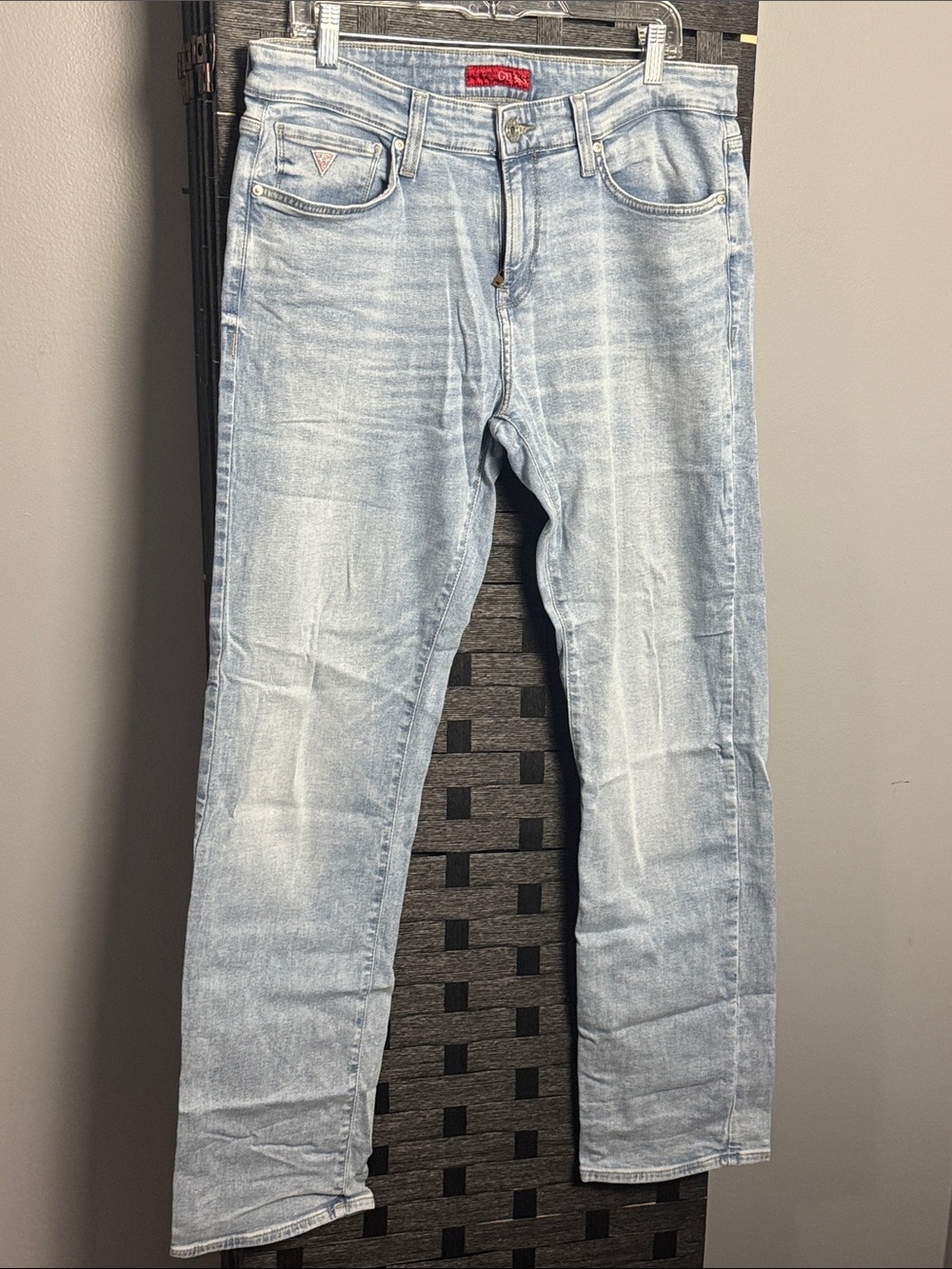 Guess Light Blue Men's Straight Jeans 32/33